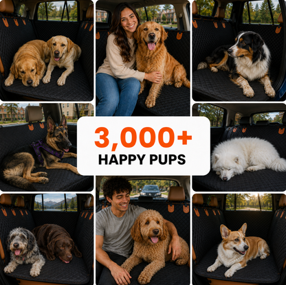 PawDeck™ Hard-Bottom Dog Backseat Extender